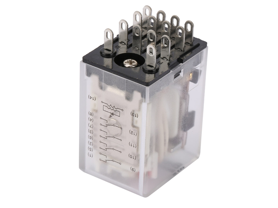Relevador Intermediário Eletromagnético Bemm4c 14 Pinos 5a 110vca