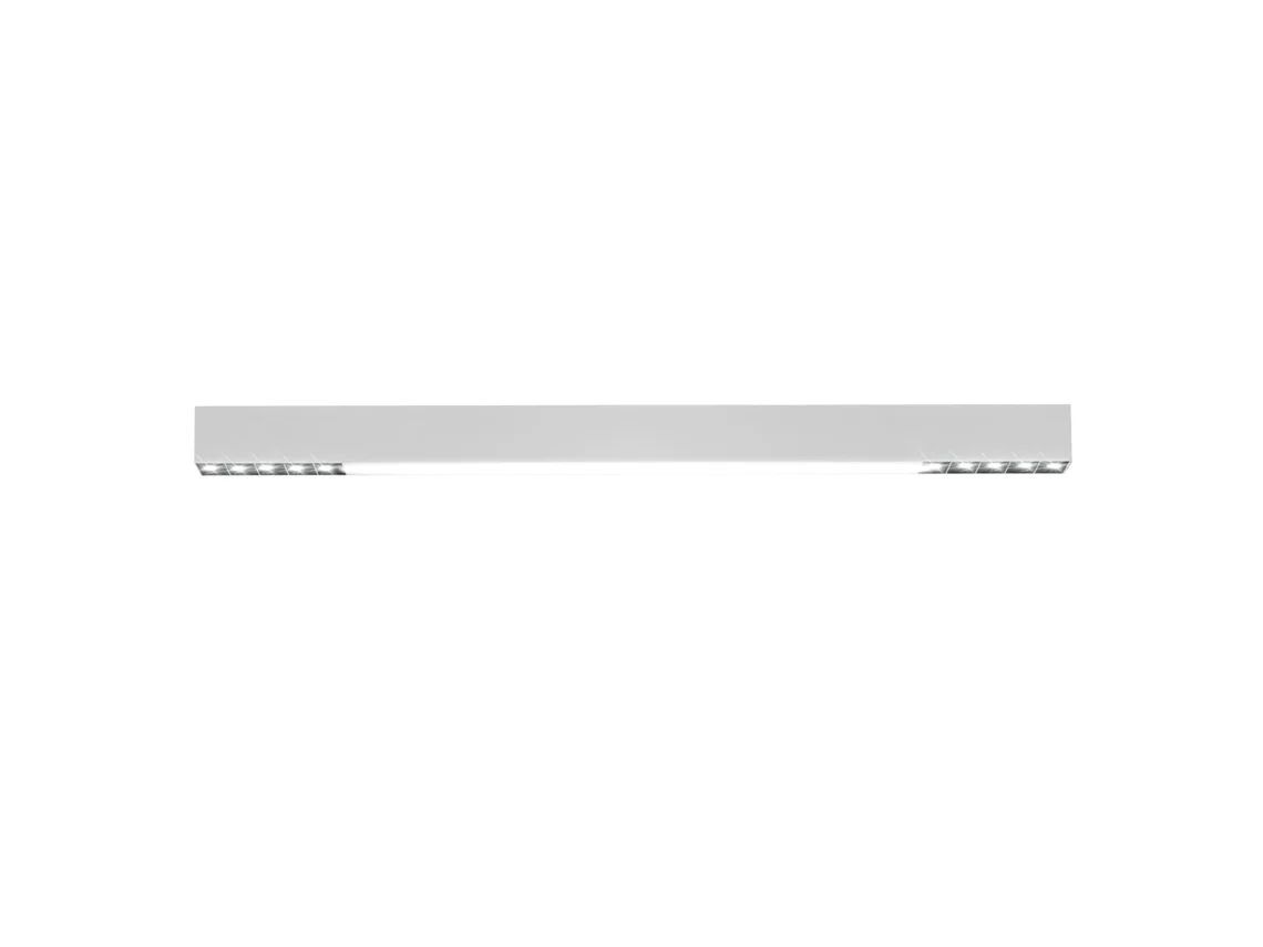 Nettlife Branco Led Luz De Teto 25 W Moderna Sala Estar Lâmpada Regulável Longa Mesa Com Controlo Remoto 80 Cm Para O Quarto