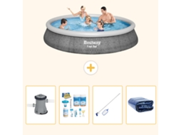 Bestway Piscina Bestway Fast Set Redonda - 396x84 Cm - 5-peças S267