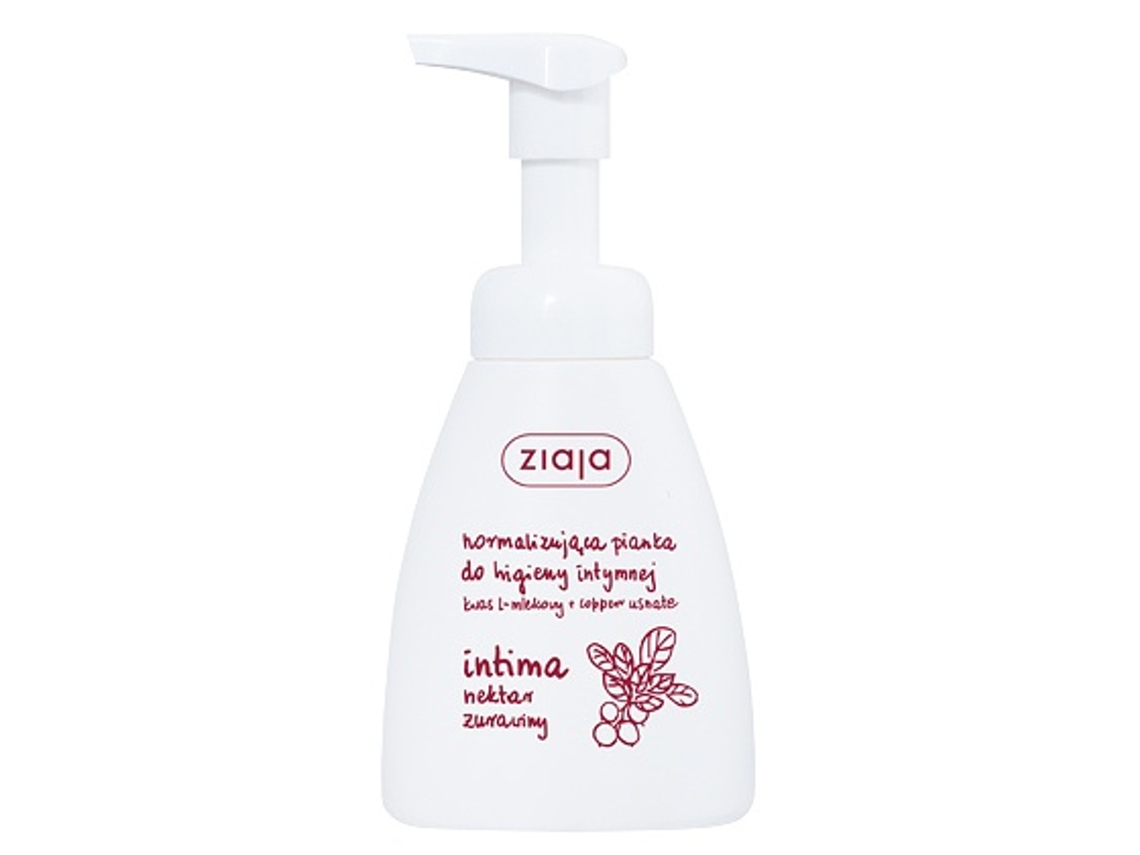 Íntima, Espuma De Higiene Íntima De Arandos, 250ml Ziaja