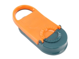 Molde Manual 2 Em 1 Para Dumplings, Utensílio De Cozinha Multifuncional Para Fazer Dumplings, Laranja