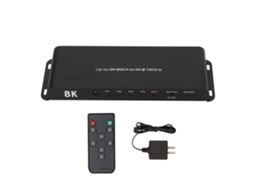 Switch Hdmi LAXISCREED 4 Portas 8k Hdr Hdmi2.1 4x1