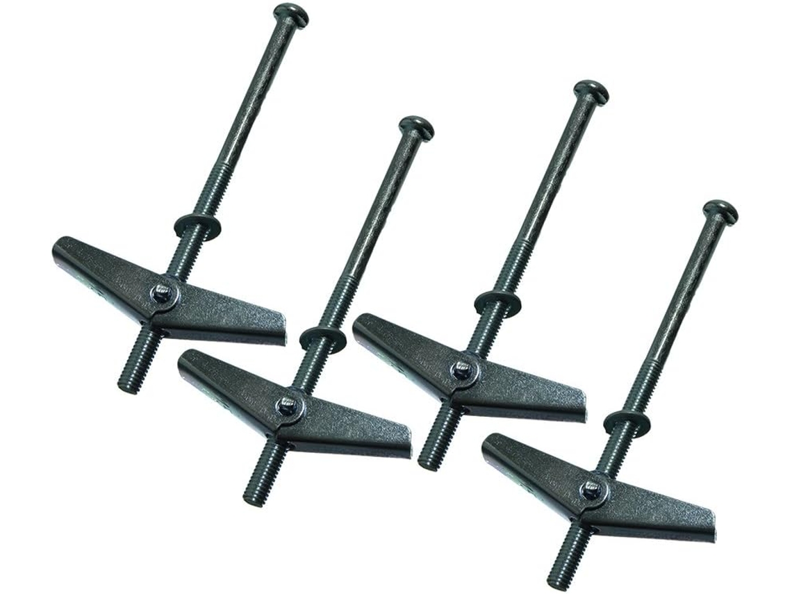 Pacote Com 10 Dobradiças De Mola Para Parede Oca, 50 X 5 X 90 Mm Com