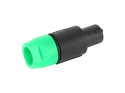 Conector Speakon Nl4fc Áudio 4 Pinos Verde 10un