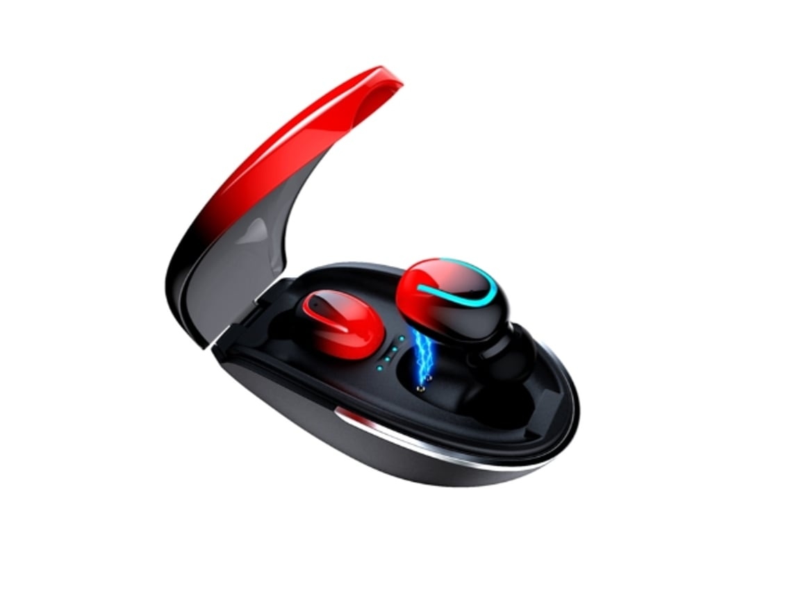 Auriculares Sem Fios Bluetooth Som Estéreo Controlo Tátil Estojo De Carregamento Lurelia