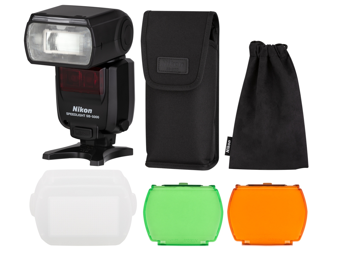 Flash NIKON Speedlight SB5000 (NG 55 Controlo TTL) Worten.pt