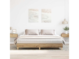 Vidaxl Estrutura De Cama Sem Colchão 180x200cm Derivados De Madeira