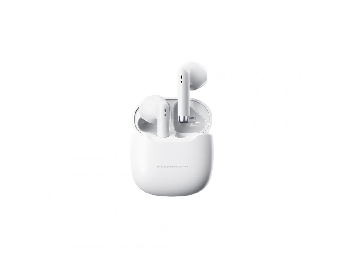 Auriculares Bluetooth True Wireless Remax Estéreo com Redução de Ruído de Baixa Latência Mini para Jogos Branco