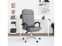 Massage Office Chair, Massage Office Chairs Vidaxl Cinzeto Tecido (n/a)