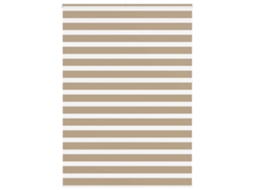 Vidaxl Cortina De Zebra 160x230 Cm Largura Do Tecido 155,9cm Poliéster