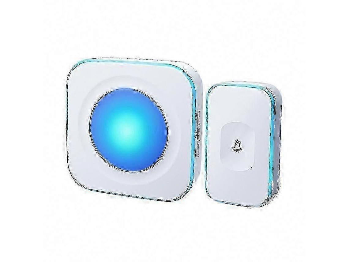 Campainha Com Alertas Vibratórios E Luminosos Para Deficientes Auditivos - Edição Sem Fio 0620