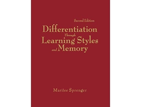 Livro Differentiation Through Learning Styles and Memory de Marilee B Sprenger (Inglês - Capa Dura)