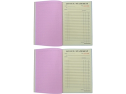 Clispeed Carnets De Factures Et Bons De Commande 21 X 14 5 Cm 2 Carnets De Reçus 60 Feuilles Formulários