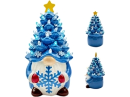 Gnomo De Natal Iluminado Para Árvore De Natal | Gnomos De Resina Iluminados