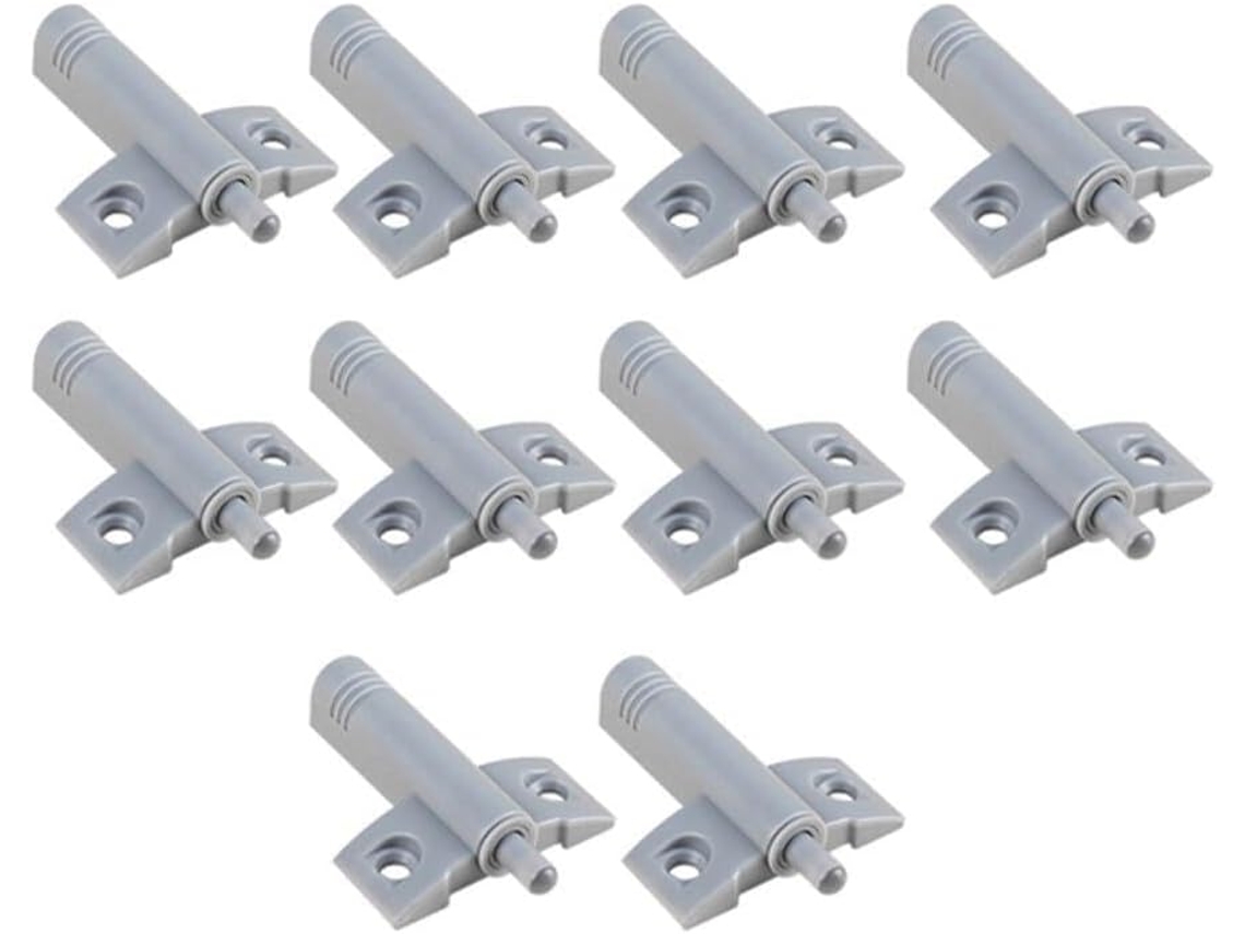 Conjunto De 10 Amortecedores Portas E Gavetas Armários Cozinha, Com Fechamento Suave E Silencioso, Invisíveis E Com