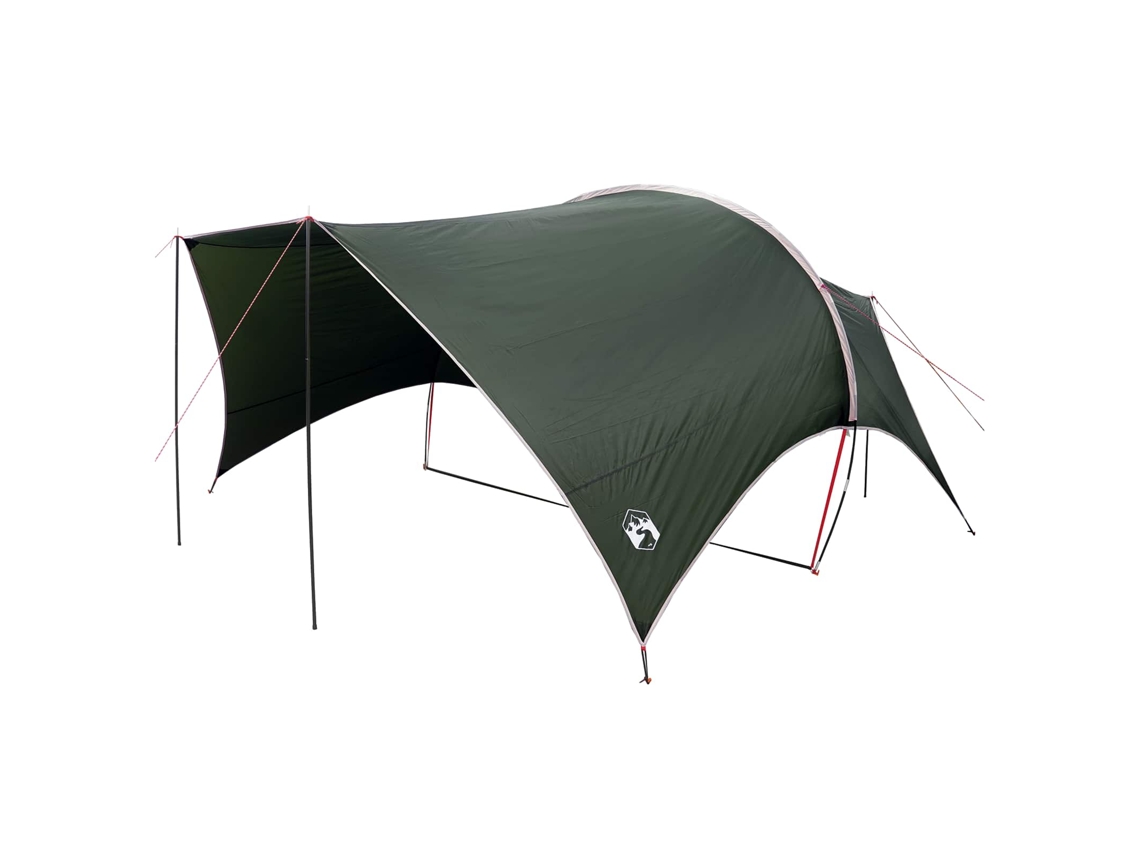 Conjunto 1 Tarp De Camping Vidaxl Verde Poliéster (550 X 400 X 230 Cm)