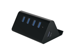 Yizhood USB Hub Mini 4 Portas USB 3.0 Hub de Alta Velocidade Preto Anchor Station