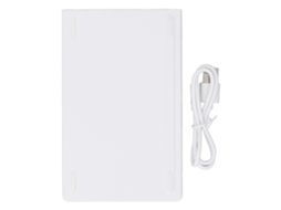 Baoj-2026novoteclado Sem Fio Bluetooth Plegável Branco