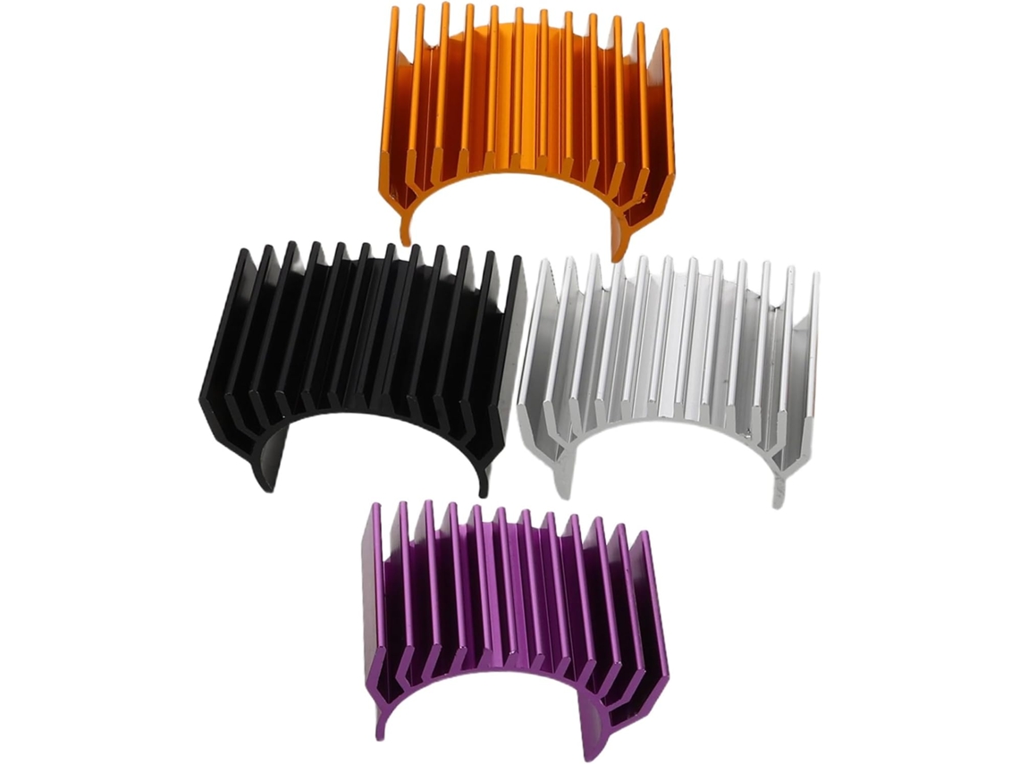 Conjunto De 4 Radiadores Para Motor Rc Compatíveis Com Caminhões E Carros Dissipadores De Calor Co Gokoco