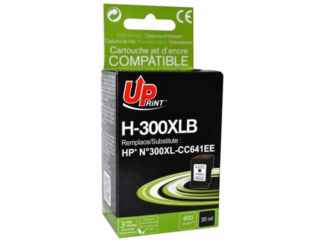 Tinteiro Genérico para Hp Dj D2560 Nº300Xl Preto UPRINTJET