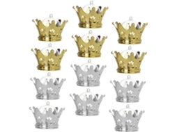 Conjunto De 12 Caixas Doces Vazadas Para Festas Infantis E Casamentos, Recipientes Leves Para Mesas De Sobremesas
