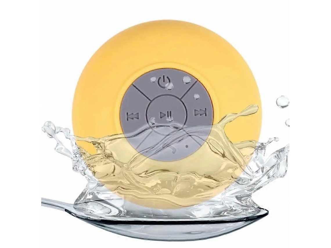 Mini Alto Falante Portátil Sem Fio À Prova Dágua, Viva Voz Para Chuveiro, Banheiro, Piscina, Carro, Praia, Música, Alto Falante Com Ventosa Olysi Shop