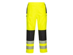Calças De Chuva Femininas De Alta Visibilidade Pw3 Laranja E Preto / Xs