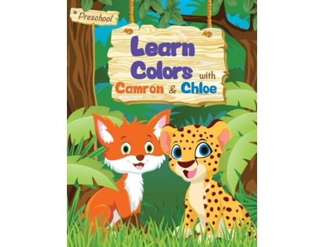 Livro Learn Colors With Camron And Chloe De Denver International Schoolhouse (inglês)