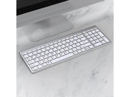 109 Teclado Bluetooth Sem Fio de Três Modos TAISHENGDA