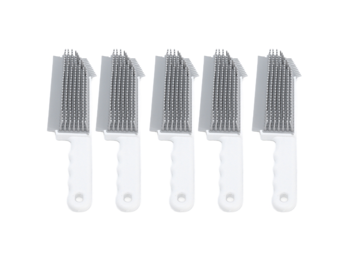 Escova De Limpeza Multifuncional 5pcs Com Cabo Curto Para Bancada De Cozinha E Piso De Cozinha