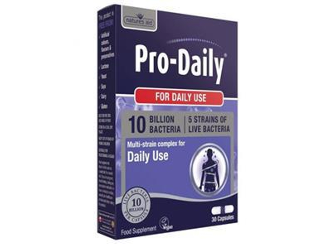 Natures Aid Pro-30 Max Probiotic 30 Cápsulas