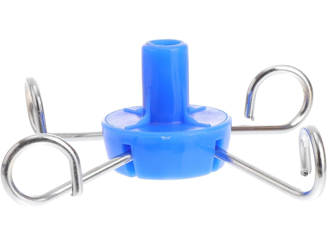 Gancho De Suporte Vertical Para Administração Fluidos Em Aço Inoxidáve