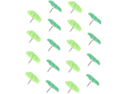 Tachinhas Decorativas Verdes Série 3 Multifuncionais Para Murais