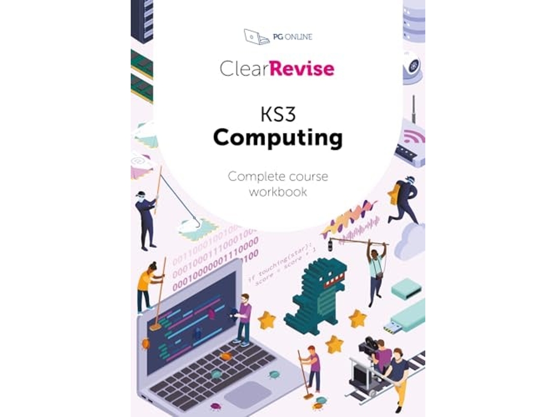 Livro ClearRevise KS3 Computing Complete Course Workbook de Pg Online (Inglês)