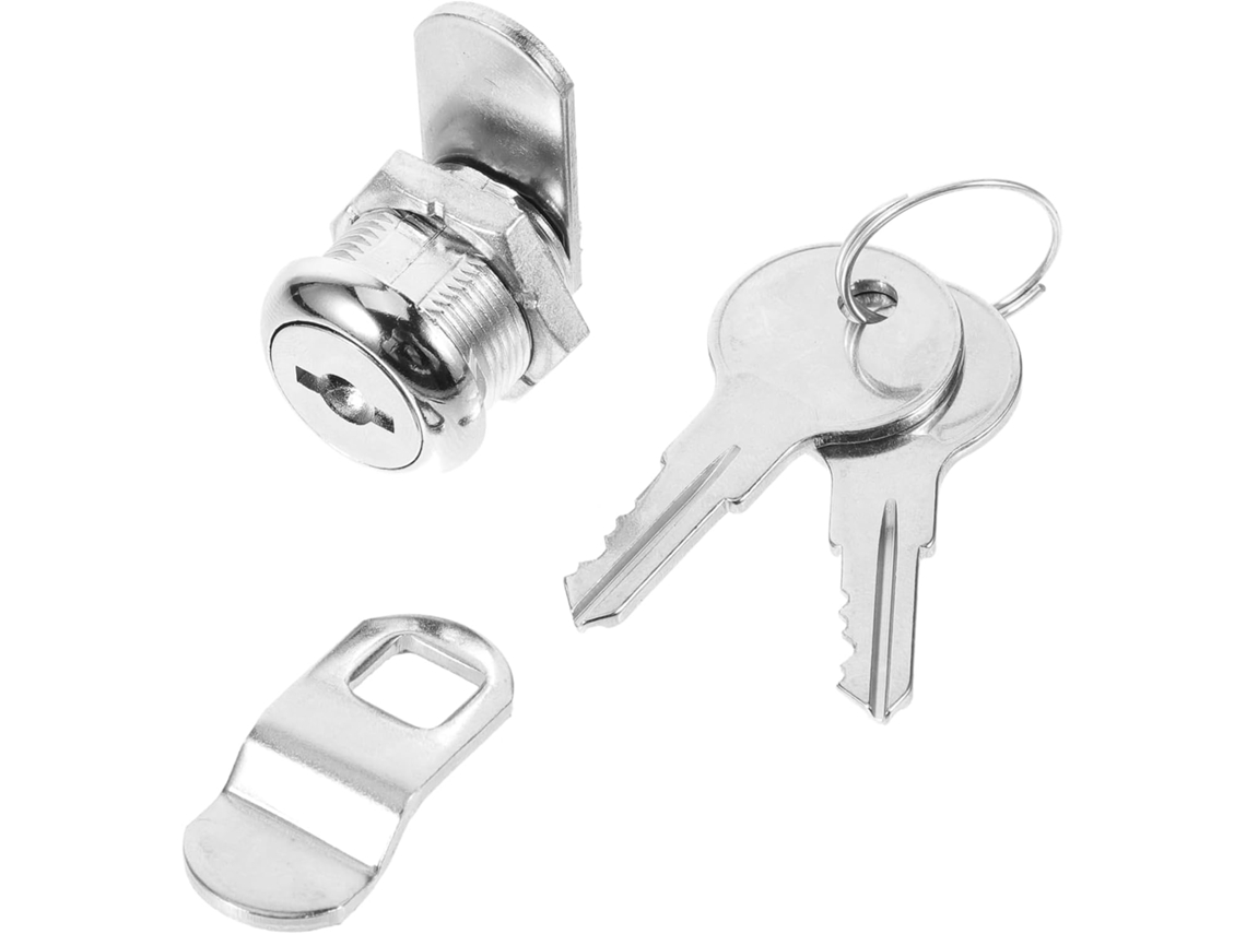 1 Conjunto De Fechadura Para Caixa Correio Com Chave, Compacta,