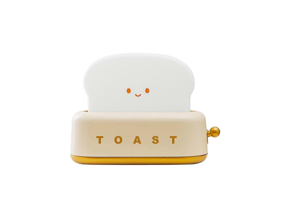 Lâmpada De Toaster, Luz Nocturna E De Humor Para Cabeceira Da Cama