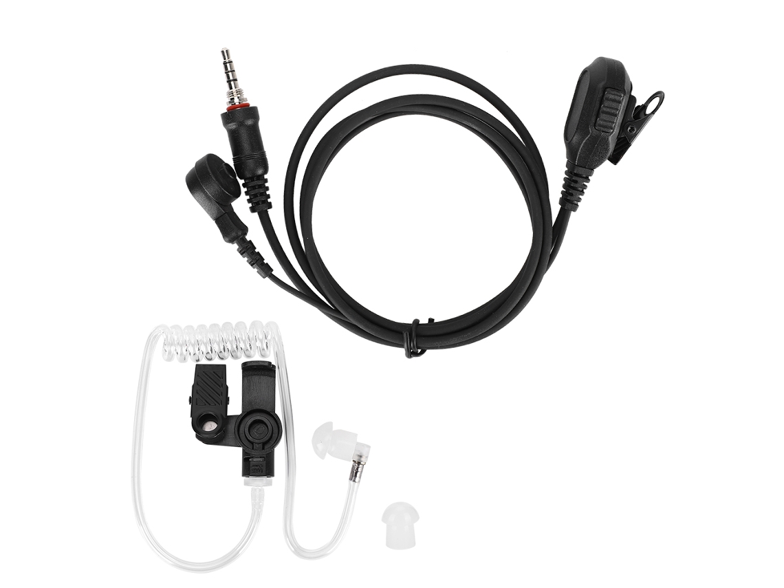 Aetheria fone de Ouvido Tubo de Ar Acústico Ip54 Impermeável para Rádio Icom Ic m33 M25 M34