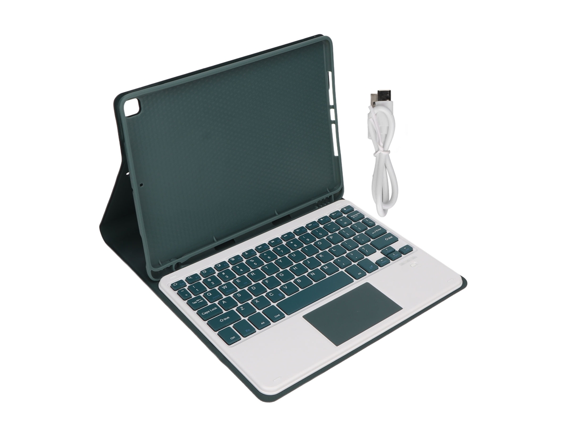 Capa De Teclado Bluetooth Sem Fio (com Touchpad E Suporte Para Caneta)