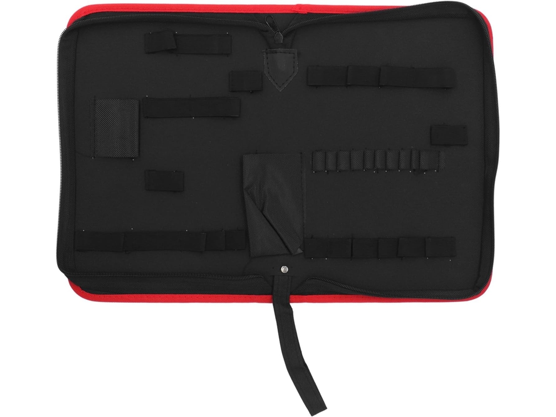Bolsa Organizadora De Ferramentas Enrolável Com Vários Bolsos, Modelo Sk 4021, Tecido Oxford 600d De Espessura Dupla