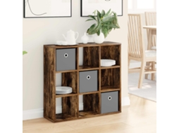 Vidaxl Buffet Carvalho Defumado 73,5 X 24 X 69,5 Cm