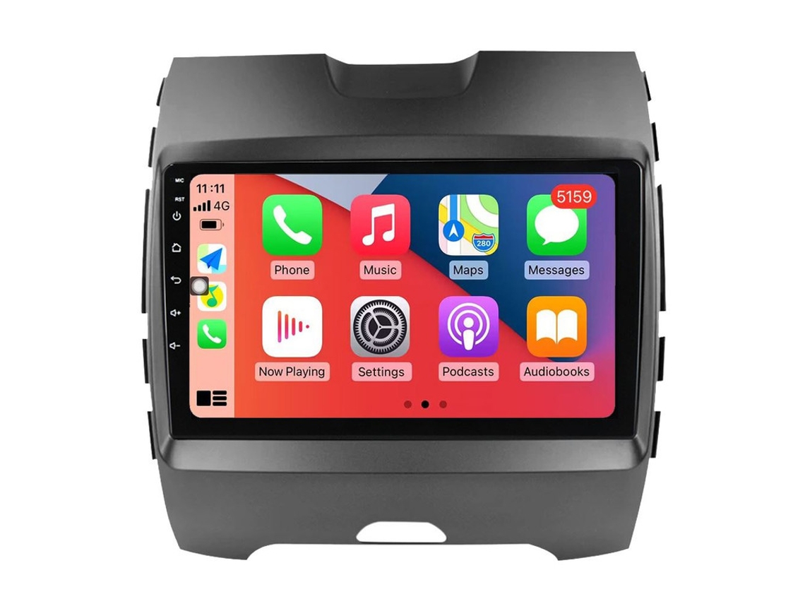 Central Multimídia Carplay Gpsandroid 2 Gb 32 Gb Para Ford Edge 2 (2015–2018) Android Auto Bluetooth
