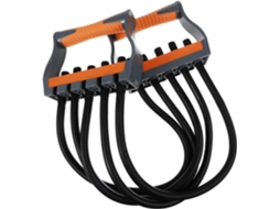 Expansor De Peito Ajustável Bestonzon Em Látex Com 5 Faixas Resistência Para Treinamento E Fortalecimento