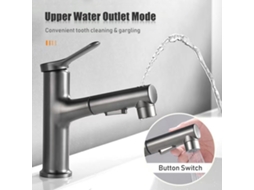 Faucet Cozinha Com 3 Modos De Pulverização 23 Polegadas