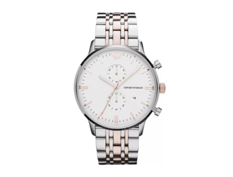 Relógio EMPORIO ARMANI Homem (Aço Inoxidável - Prateado)