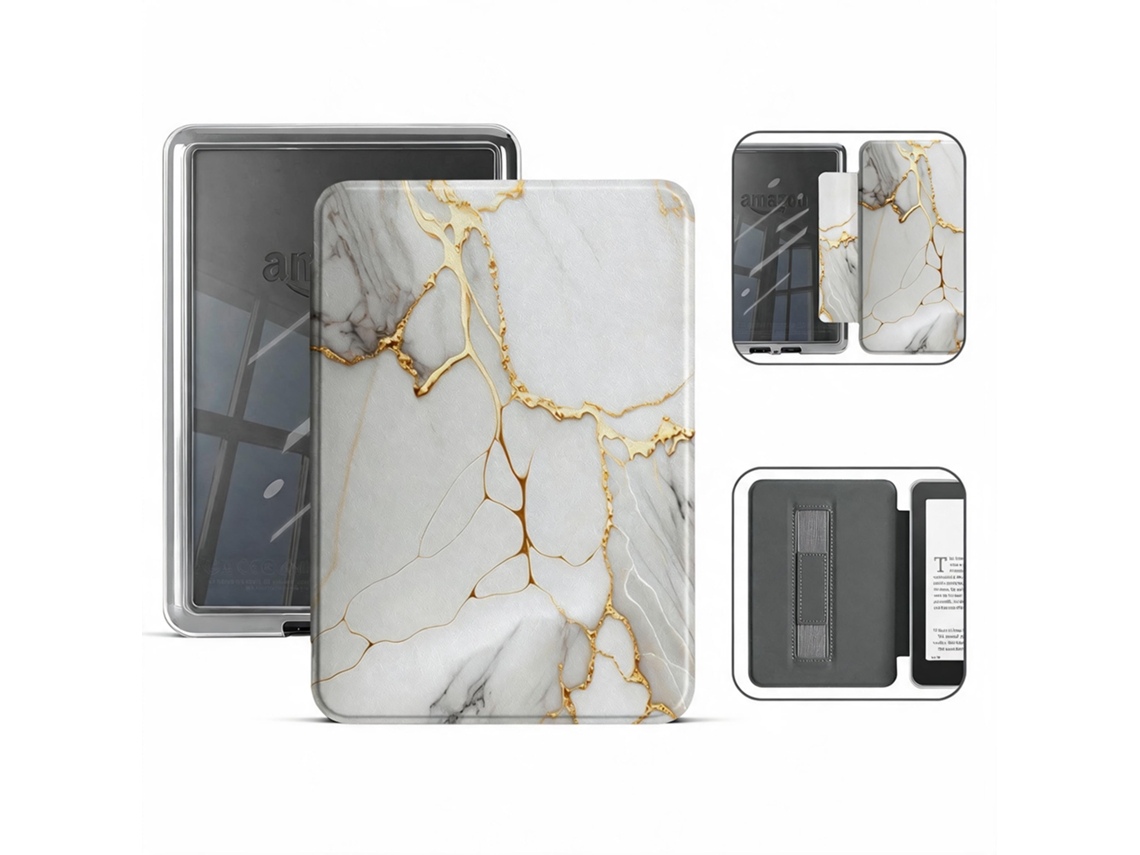 Capa Hibbent Protetora De E Reader Para Kobo Clara Color N367/clara Bw N365/clara 2e N506 6 Polegadas (estilo Separável-yu253)
