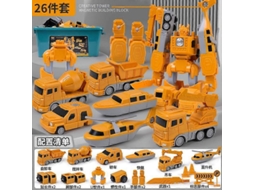 Carro De Brinquedo Montado Com Engenharia De Transformação Magnética Aquaforge