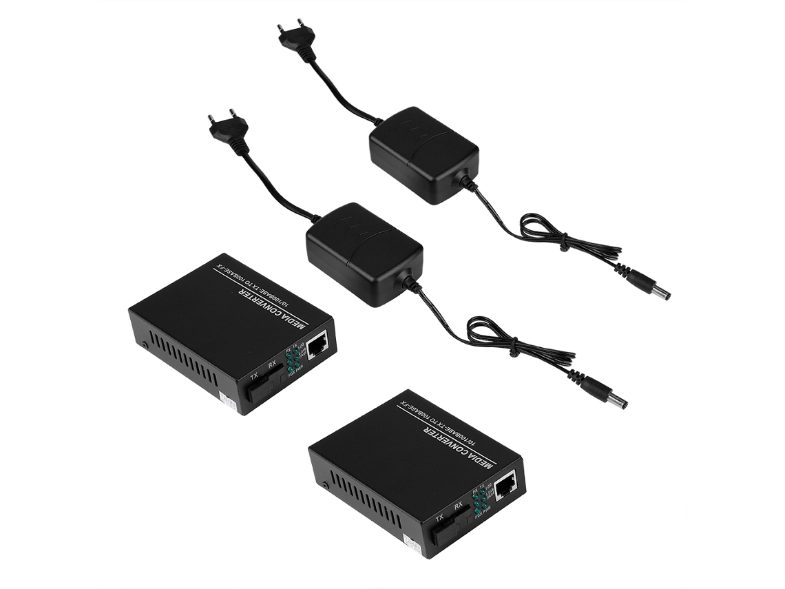 Transceptor De Fibra Óptica (neutro 100mbps Monomodo Monofibra)