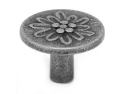 Knob De Cobre Com Buraco Único Para Abertura E Fechamento De Gavetas