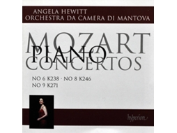 CD Mozart, Angela Hewitt, Orchestra Da Camera Di Mantova - Piano Concertos Nos 22 & 24 (1CDs)