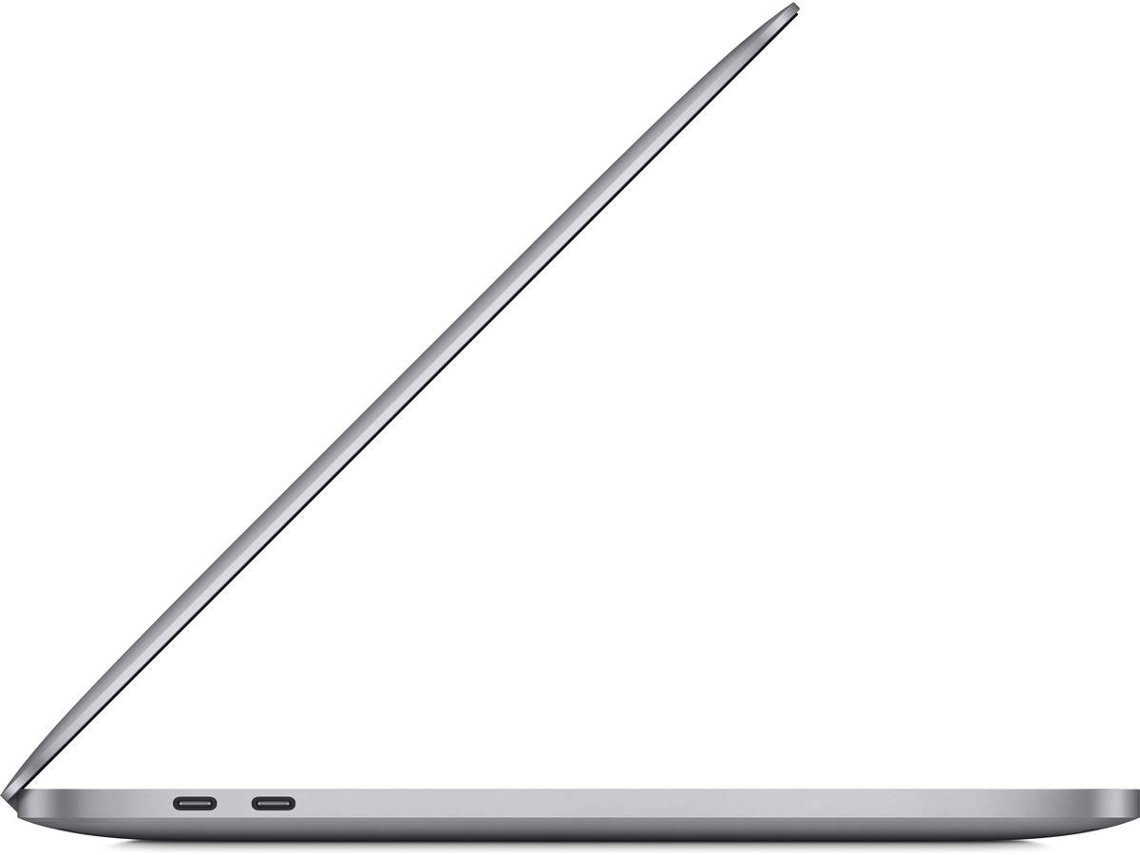 Macbook Pro APPLE Cinzento sideral - MYD82Y/A (13.3'' - Apple M1 - RAM: 8 GB - 256 GB SSD - GPU 8-Core)
